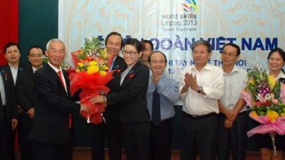 เวียดนามเข้าร่วมการแข่งขันฝีมือแรงงานโลกปี๒๐๑๓ ณ ประเทศเยอรมนี